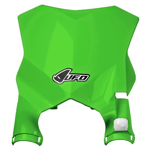 UFO Kawasaki KXF 250/450 Green Plastic Kit with Stadium Front Number Plate - Picture 6 of 6