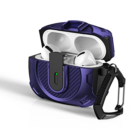 Schutzhülle für Apple Airpods 4 Stoßfest Hülle Case Robust mit Secure Lock - Bild 14 von 24