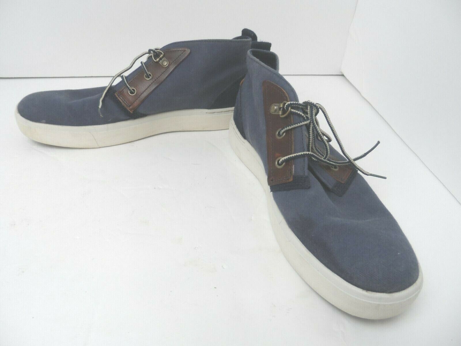 Timberland Men's Canvas/Leather Boots Sensorflex Comfort System 