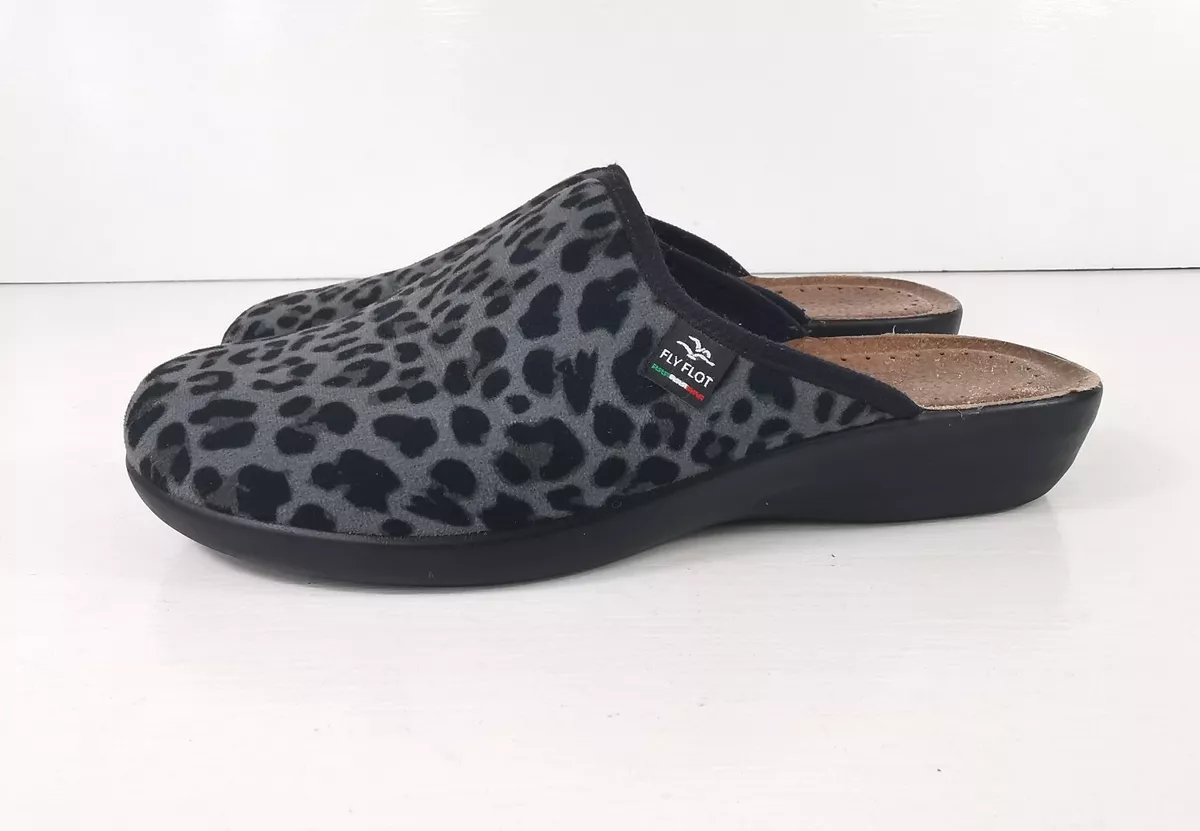 Fly flot leather slippers sale