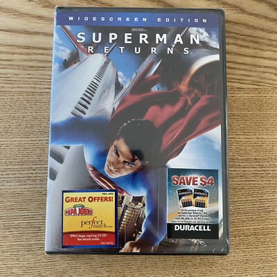 Superman Returns DVD ohne dt. Ton RC 1 NEU Widescreen DC Comics