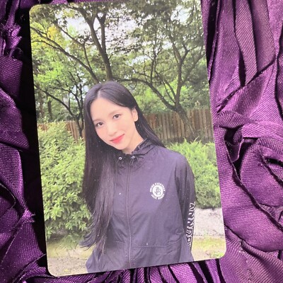 Mina TWICE Forest Beauty Celeb K-pop Girl Photo Card Hoodie Relax