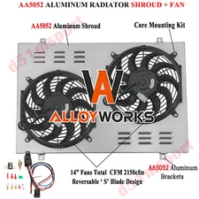Aluminum Shroud Fan Relay Kits For 1994-1996 95 Chevy Impala Caprice 5.7L V8