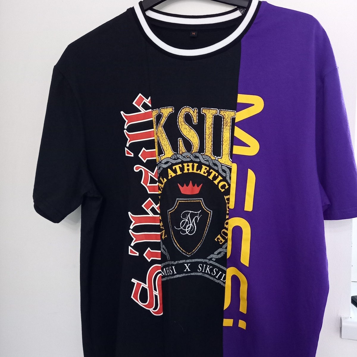 Messi X SikSilk Retro Oversized T-Shirt. Size Medium. | eBay UK
