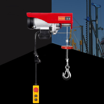 elektrische Seilwinde mobil | bis 1000 kg | inkl.Fernbedienung | 12 m/6 m