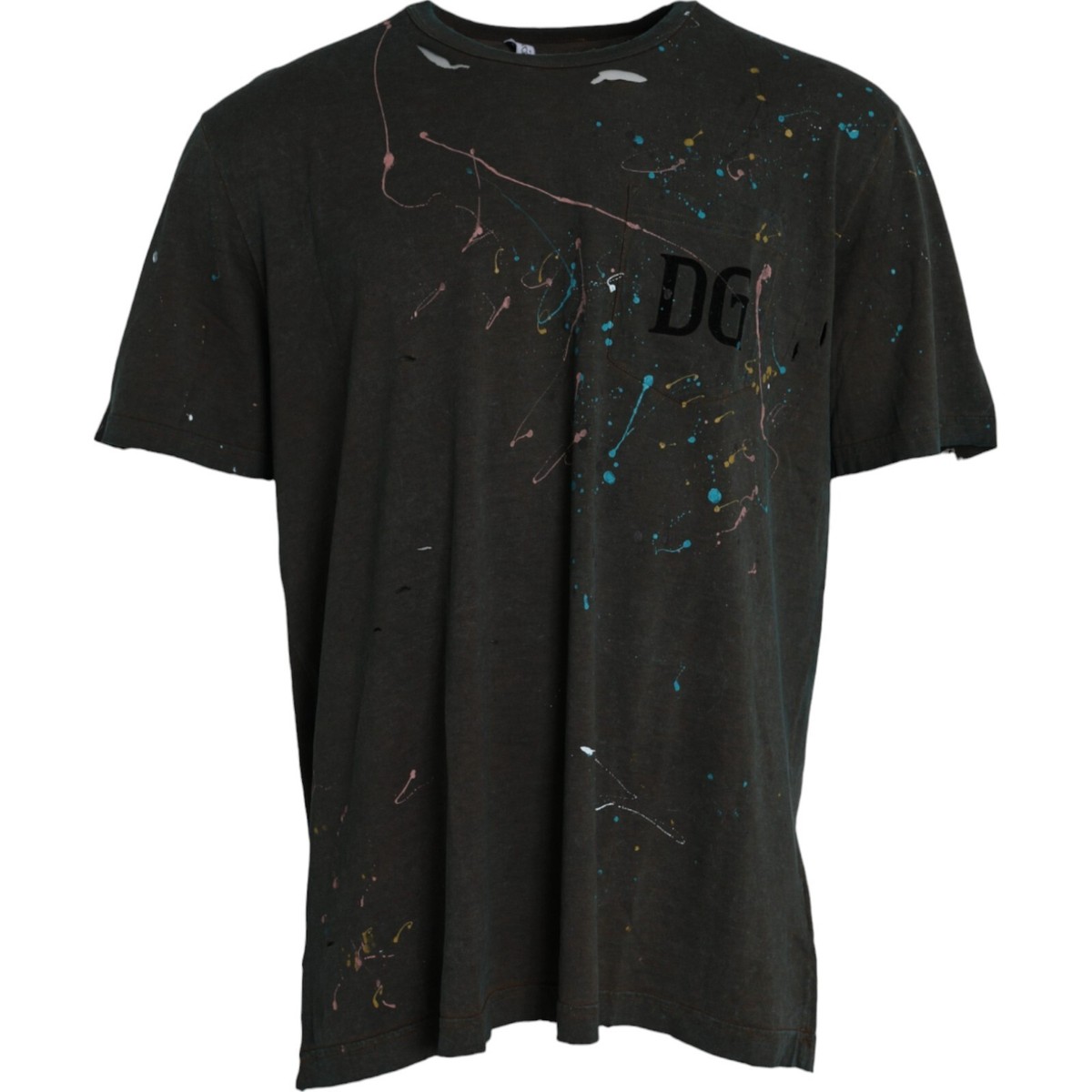 DOLCE&GABBANAロゴプリントパンツ50 Dolce & Gabbana Side-Stripe Logo Printed Track Pants