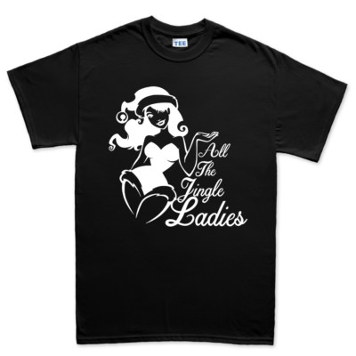 All The Jingle Ladies Christmas Gift Present Beyonce Funny Mens T shirt Tee
