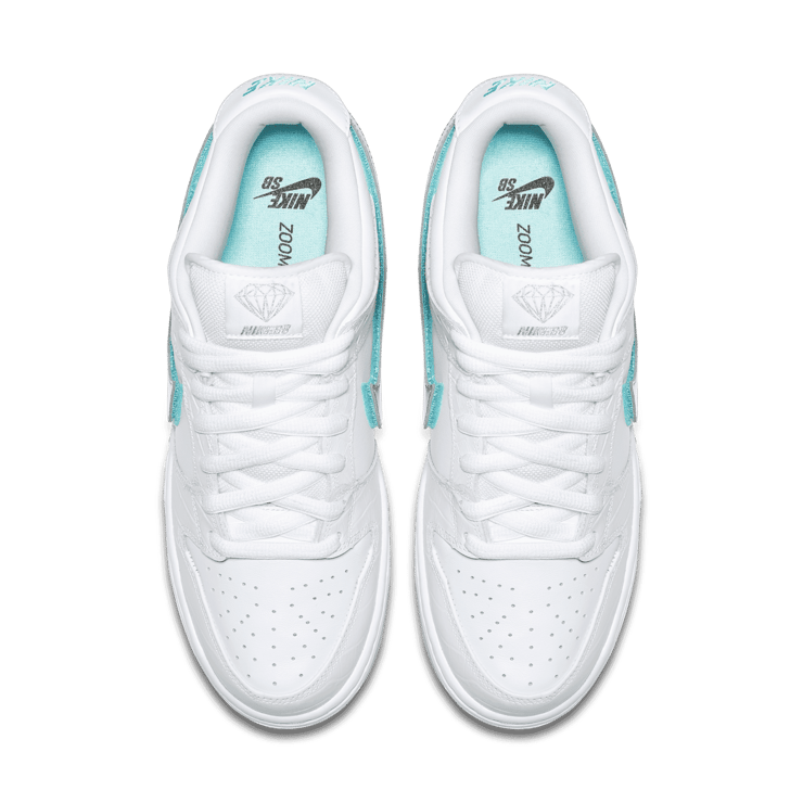 Size 8 - Diamond Supply Co. x Nike Dunk Pro SB Low White Diamond