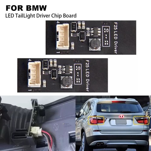 2pcs Led Driver Board Tail Light Repair REPLACEMENT Board Chip For BMW 2011-2015 - 第 1/6 張圖片