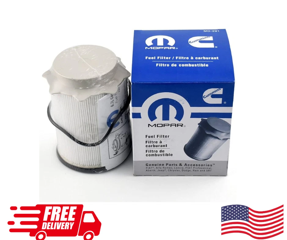 2013-2024 RAM 2500 3500 4500 5500 6,7 L diésel kit de filtro de combustible Mopar OEM Foto 4 de 4