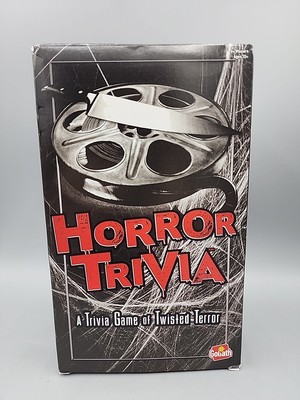 Twisted Terror Horror Trivia Game for Game Night