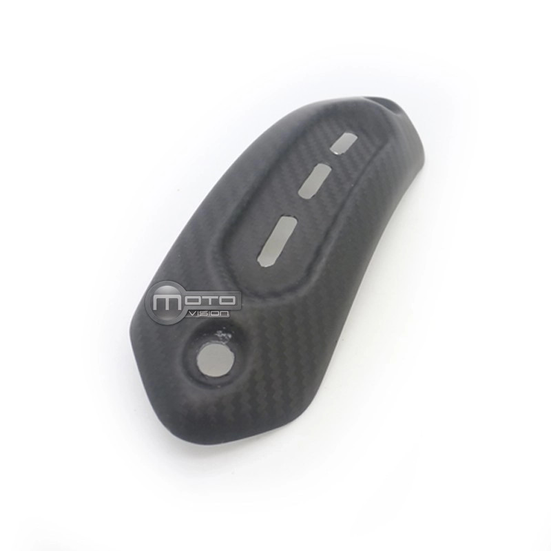 Cache ligne carbone Ducati Hyperstrada 2013 pour roadtrip et balades