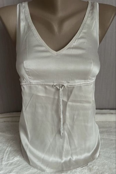 Women Brunello Cucinelli Shirt Beige Silk 34