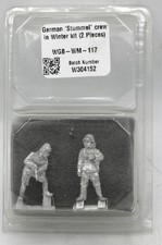 Bolt Action WGB-WM-117 German 'Stummel' Crew in Winter Kit for WW2 Halftracks 