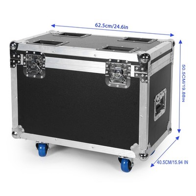 1X Portable Flight Case For 19*20W Moving Head Stage Light Hard Case And wheels