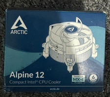 ARCTIC Alpine 12 Compact Intel CPU Fan Heatsink LGA115x/1200 92mm PWM 2000RPM