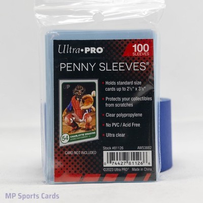 5) Ultra Pro Soft Penny Card Sleeves 100ct Standard Size Cards Free  Shipping! | eBay