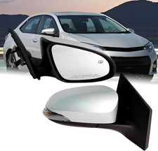 Right Passenger Side Mirror Compatible with Toyota Corolla 2014-2018 with Heated