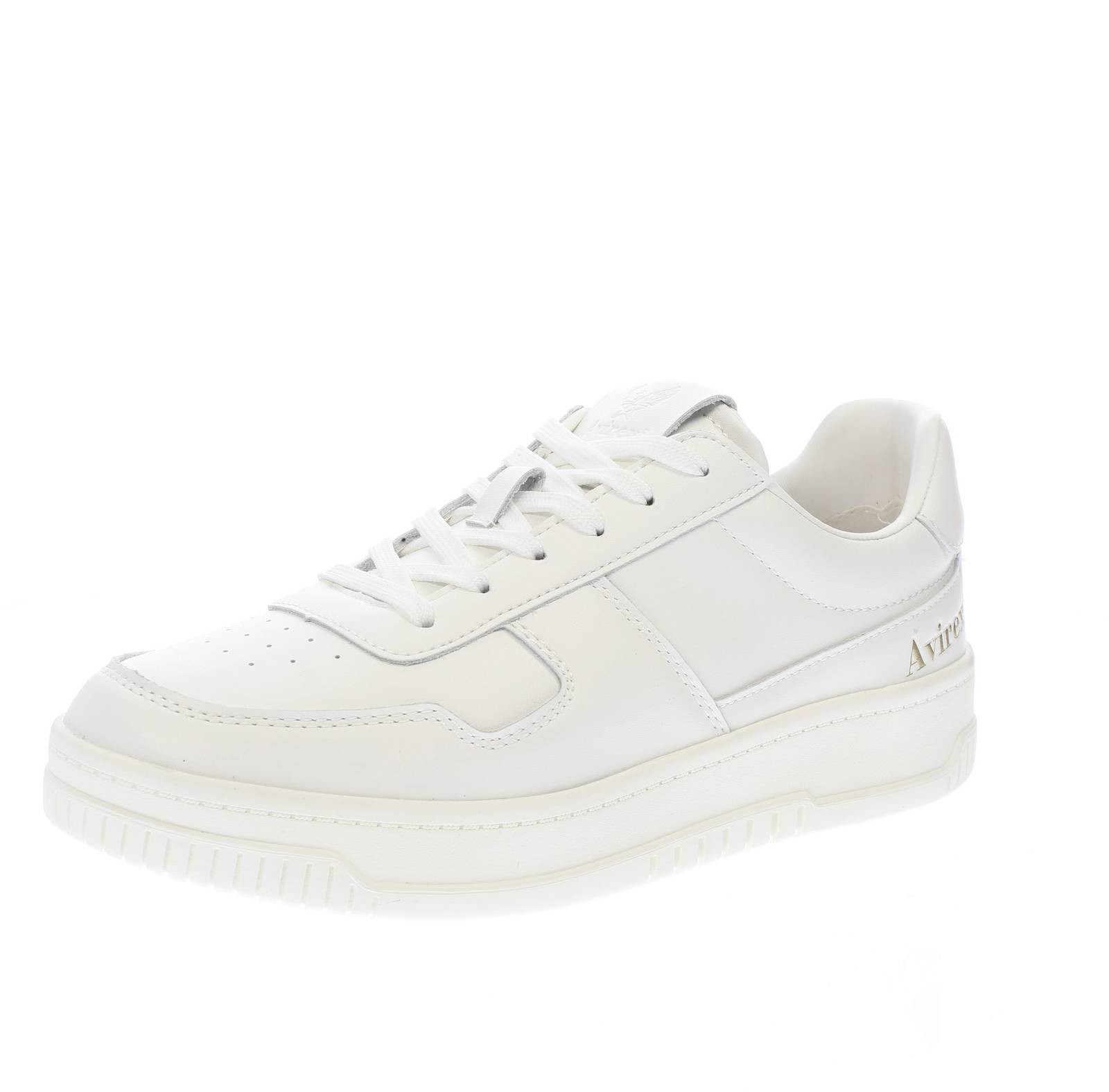 Avirex Ernest - Low Sneaker aus weiem Leder - Gre 45 28 cm Herrenschuhe 15590₽