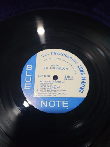 Joe Henderson- Page One- Blue Note 4140- Vinyl- JAZZ- SEE DESCRIPTION - Picture 10 of 23