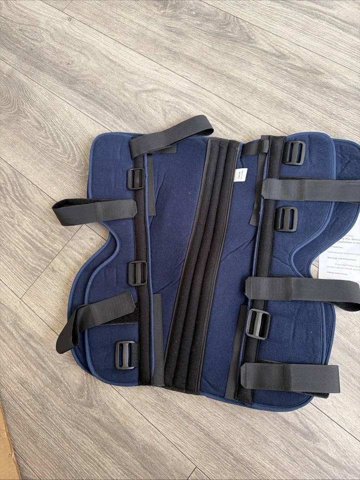 NOVO TKN-202, Imobilizador de Joelho de 3 Painéis, 20" - Imagem 4 de 4