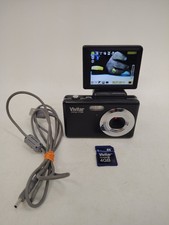 Vivitar ViviCam F124 Compact Digital Camera Flip Screen w/ SD Card Batteries