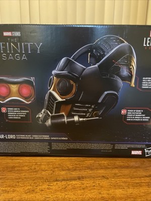 Marvel Legends Star Lord Electronic Helmet Infinity Saga Guardians Galaxy NEW