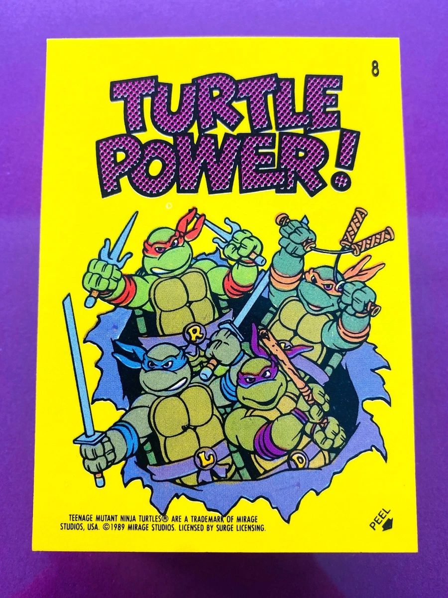 25+ Teenage Mutant Ninja Turtles TV & Movies Topps Collectable