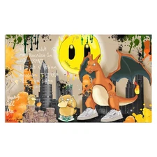 Shani Moyal-Mixed Media on Canvas "Chari Who"