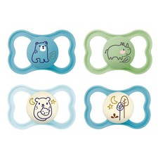Air Day  Night Baby Pacifier, for Sensitive Skin, Glows in The Dark, 16 Mon...