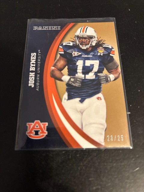 2016 Panini Auburn Team Collection Josh Bynes 23/25 Auburn Tigers