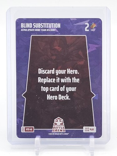 Blind Substitution