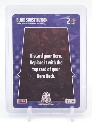 Blind Substitution
