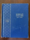 15 Silver Morgan Dollars 1897-1921 Archived In A Whitman