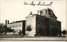 Bailey School Original Vintage Real Photo Postcard RPPC