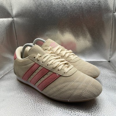 Size 9 Adidas Taekwondo Lace Cream White Bliss Pink Womens Sneaker Shoes JQ3518