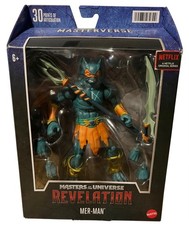 Mattel Masters Of The Universe Netflix Revelation Mer-Man Action Figure New 7