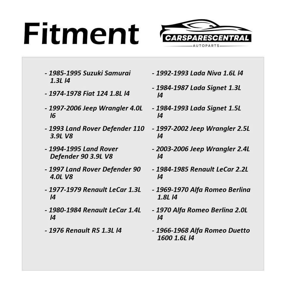 2x Limpiaparabrisas delantero para GMC I1000 4,1 L 1966 GMC I3500 4,1 L 1966 Foto 2 de 4