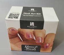 Red Carpet Manicure Gem And Jewels Nail Art Painting DIY Kit