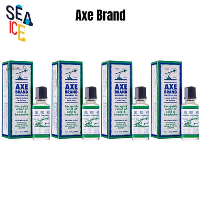 Axe Brand Original Medicated Oil 14ml x4 Relief Balm Minyak Angin Cap Kapak Hot