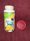 1968 Baseball Metal Thermos Lid & Cup No Exterior Dings Great Collectable — photo 4