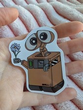 Disney, Walle, Wall-E, Eve, Movie, Sticker