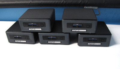 Lot of 5 Safari Montage Broadcast  Intel NUC i3 7th ( no capture card included)