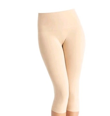 Me Moi Slim Me Womens High Waist Capri Shapewear Nude Size Small - 1 NWT #300L