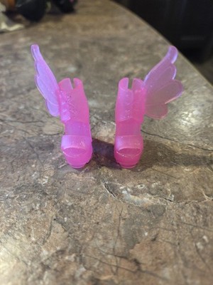 MGA Dream Ella Color Change Surprise Fairy Pink Shoes Wings Doll Shoes