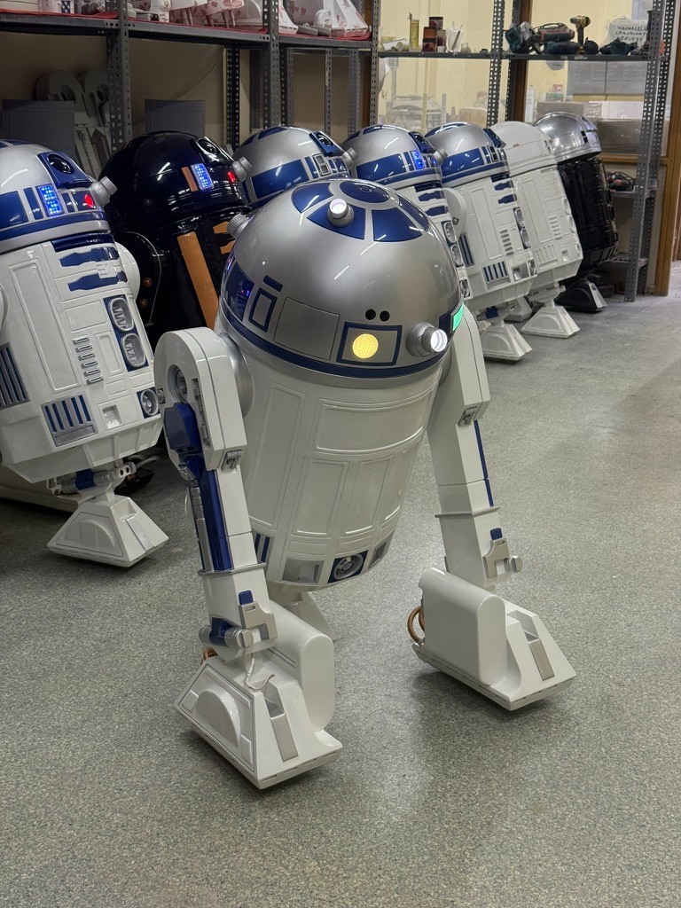 Tax/Tariff Free! V5 R2-D2– AI Remoted Life Size StarWars Compatible ...