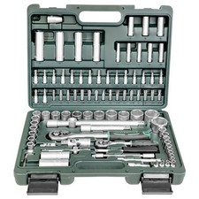 Brüder Mannesmann Steckschlüsselsatz metrisch 1/4 (6.3 mm), 1/2 (12.5 mm)