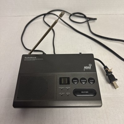 RadioShack 12-251 NOAA Weather Radio SAME Encoded Adjustible Alert Volume
