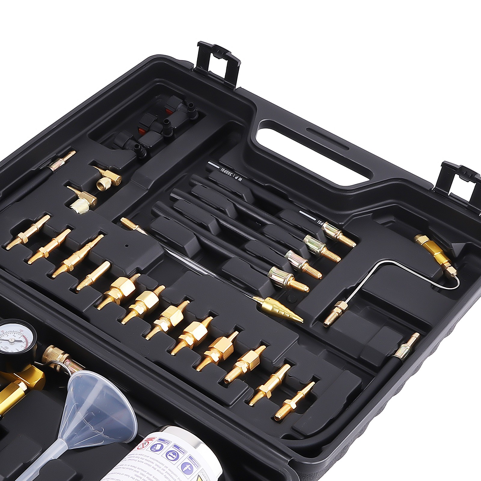 Fuel Injector Cleaner Kit for Gasoline Cars 600ml Tank No-Dismantle System