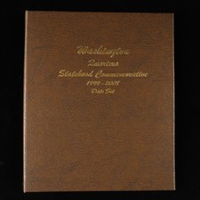 Dansco Album 7146 - Washington State Quarters Date Set - 3 Pages - Gently Used